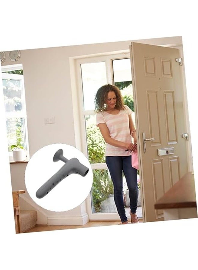 غطاء واقي لمقبض الباب من السيليكون من سيميستيك - واقي حائط مضاد للتصادم، سدادة باب ديناميكية، واقي مقبض ممتص للصدمات للاطفال وسلامة المنزل، مرن ومتين (متعدد الالوان) - Image 3